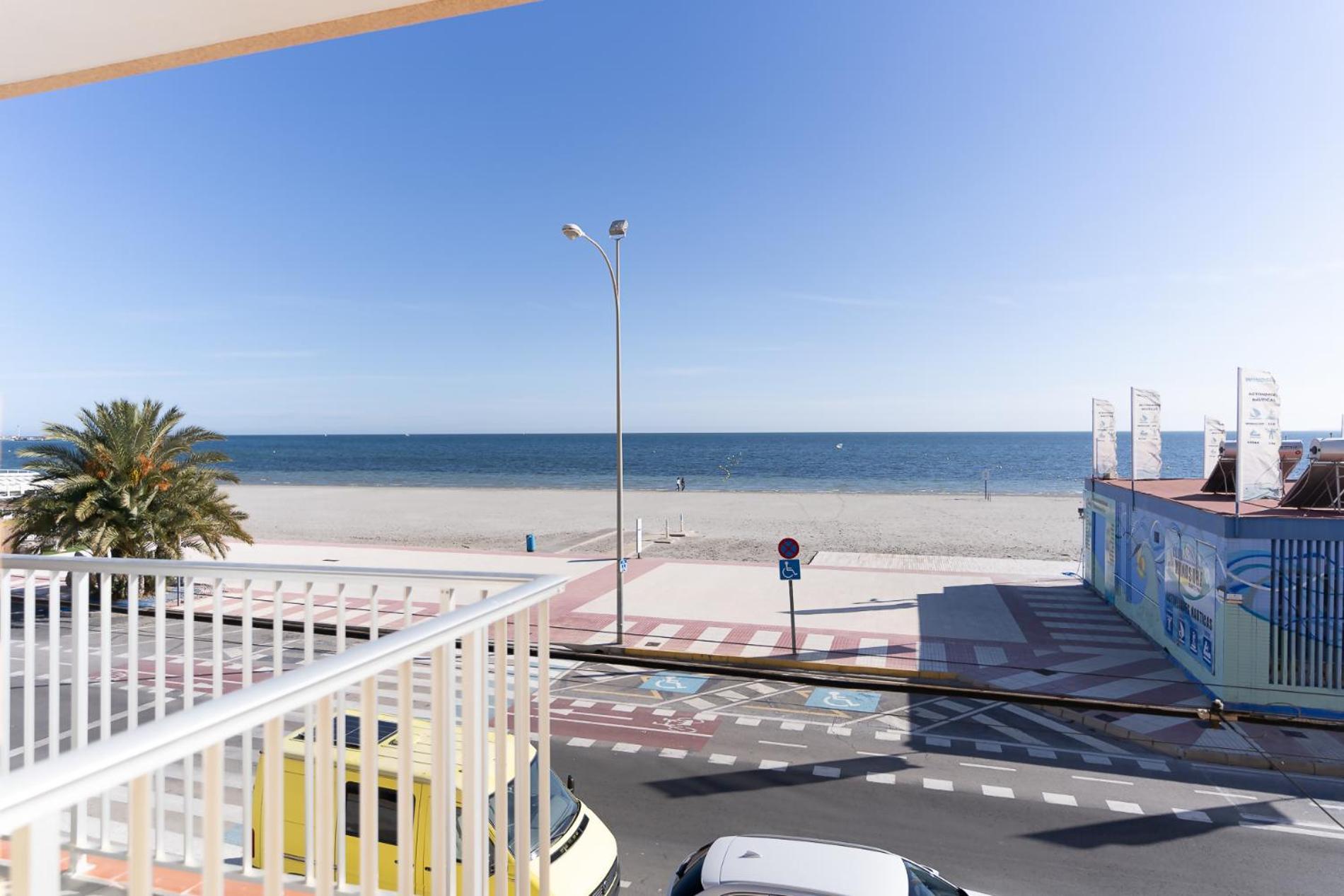 Rentafive Primera Linea Terraza Reformado Santa Pola Exterior photo